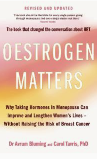 Bok, Oestrogen Matters av Avrum Bluming , Carol Tavris PhD.