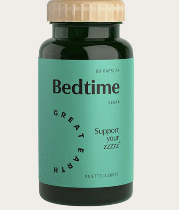 Kapslar med kosttilskott för sömn.