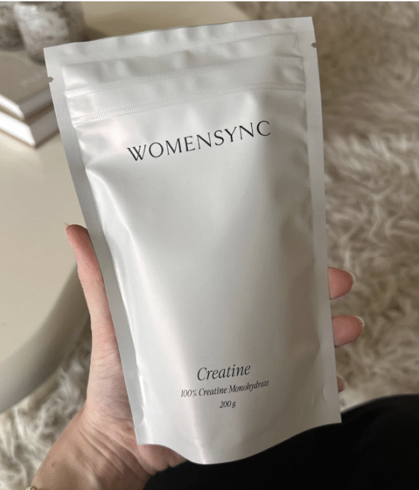 Kreatinpulver från Women sync.