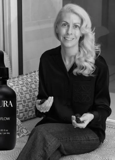 Elin Mendola, grundare av kostillskottet L'aura.