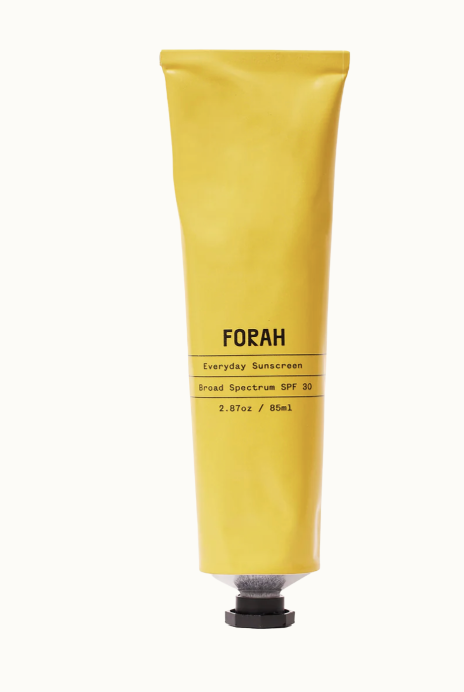 Solkräm, SPF 30 i gul tub från Forah.