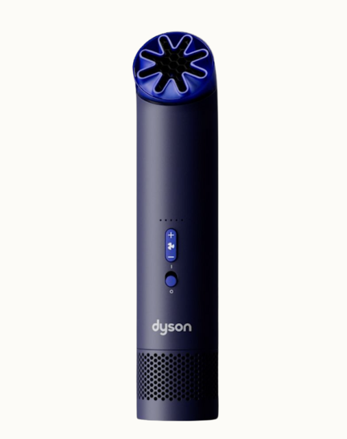 handfläkt i marinblått från dyson.