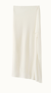 Benvit sarong i cashmere från Soft goat.