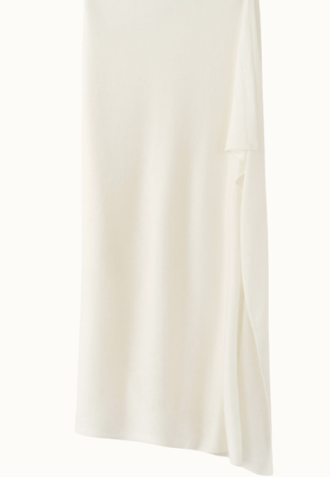 Benvit sarong i cashmere från Soft goat.